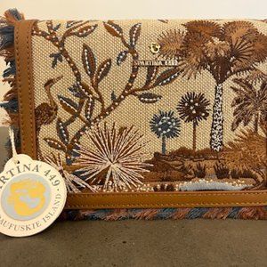 Spartina Crossbody Clutch Ashley River Landscape